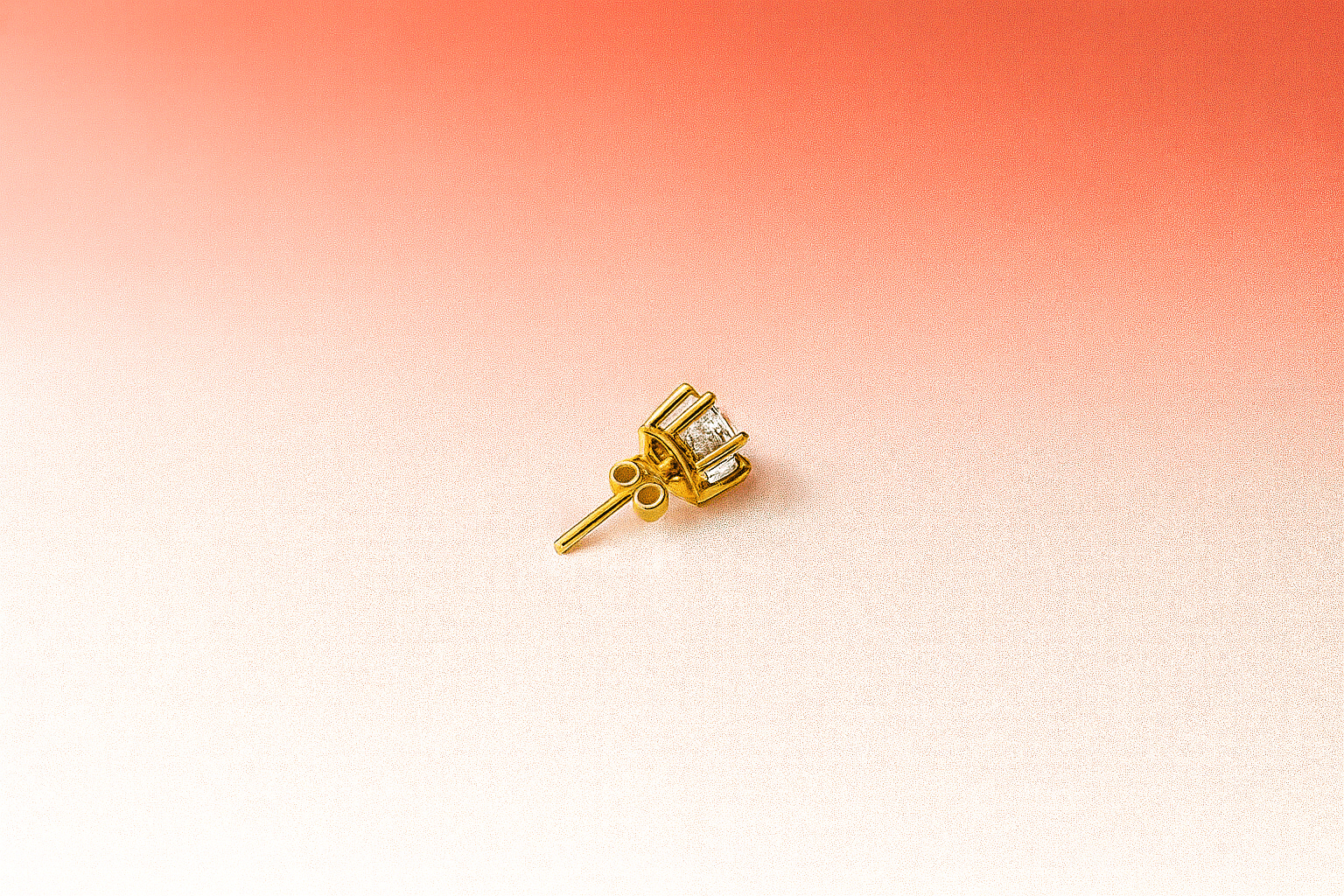 Sol Series · 18K Gold Plated Moissanite Earrings — image 2
