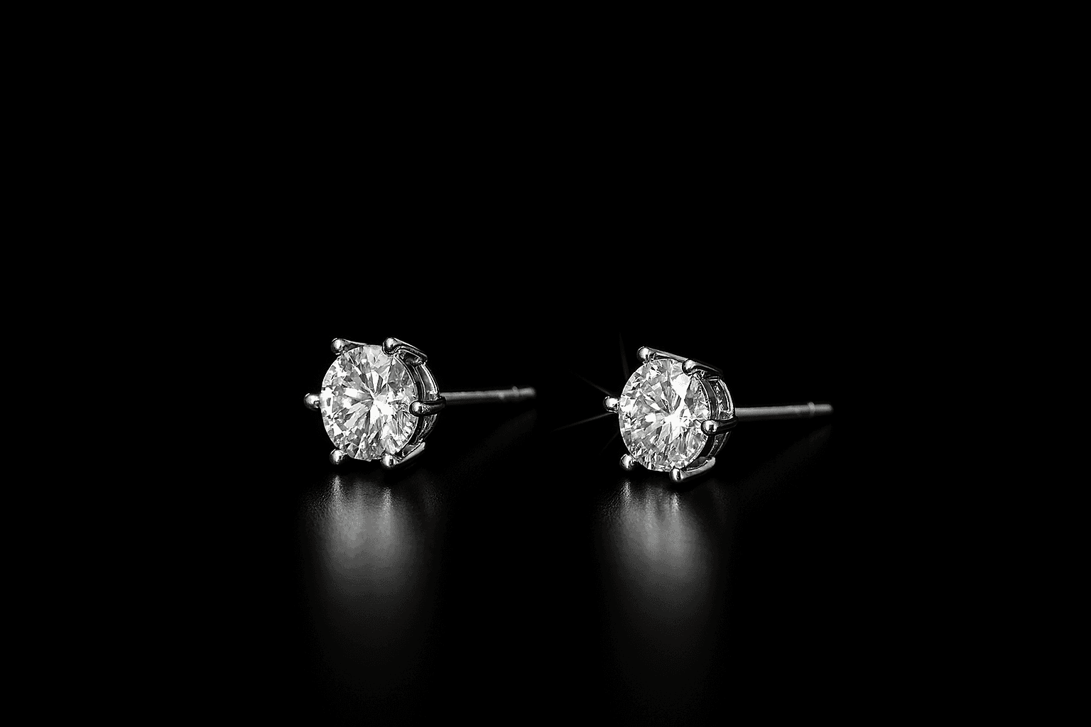 Luna Series · 925 Sterling Silver Moissanite Earrings — image 4